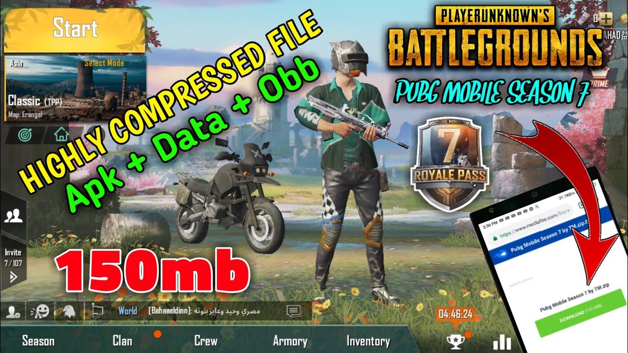 pubg mobile highly compressed